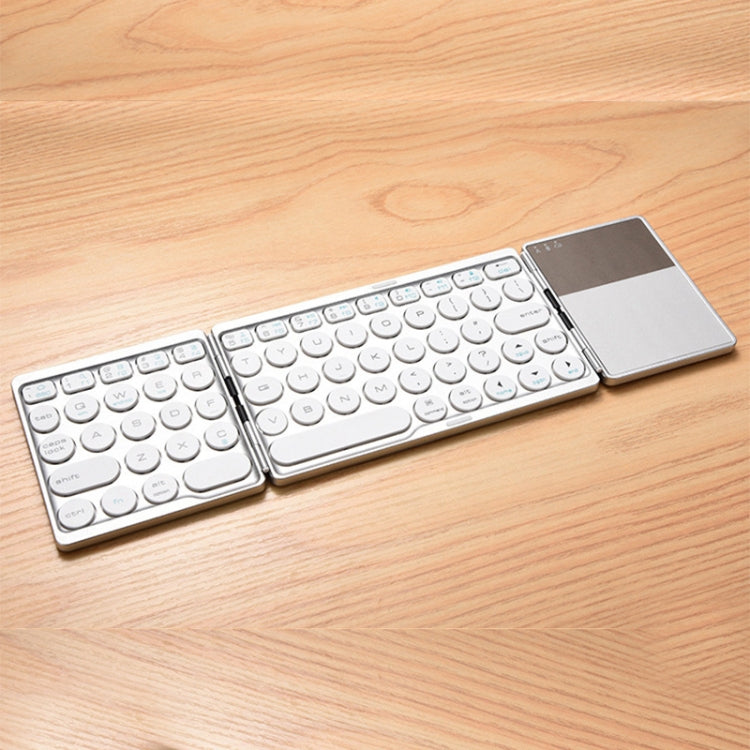 Teclado inalámbrico Bluetooth GK408 con panel táctil para Android, iOS y Windows