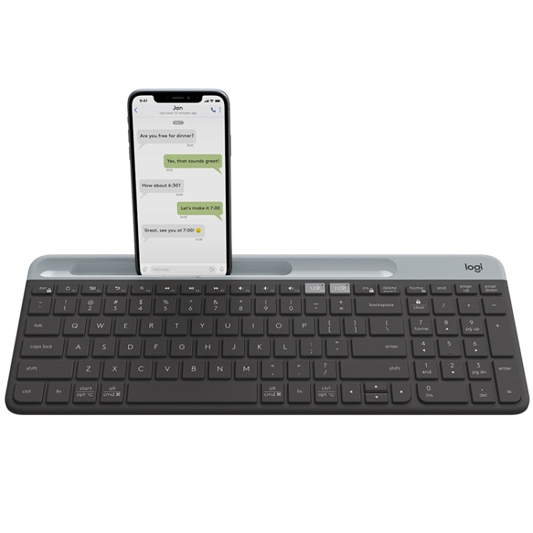Logitech K580 Dual Modes Thin and Light Multi-device Wireless Keyboard with Phone Holder - LYDARZ