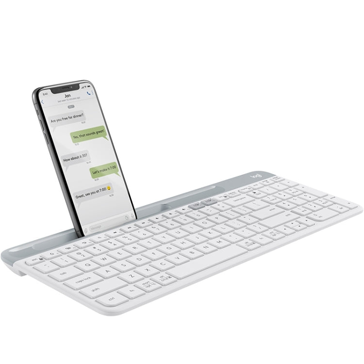 Logitech K580 Dual Modes Thin and Light Multi-device Wireless Keyboard with Phone Holder - LYDARZ