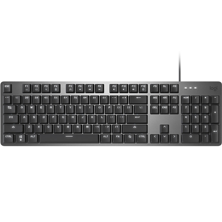 Teclado mecánico Logitech K845 CHERRY Blue Switch con cable y retroiluminación