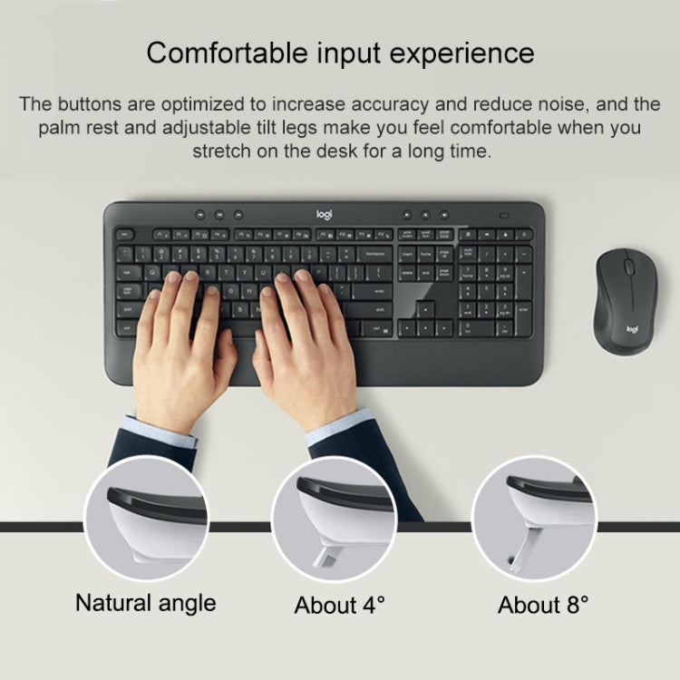Teclado mecánico Logitech K845 con interruptor CHERRY Blue - Retroiluminación con cable compatible con el combo inalámbrico Logitech MK540
