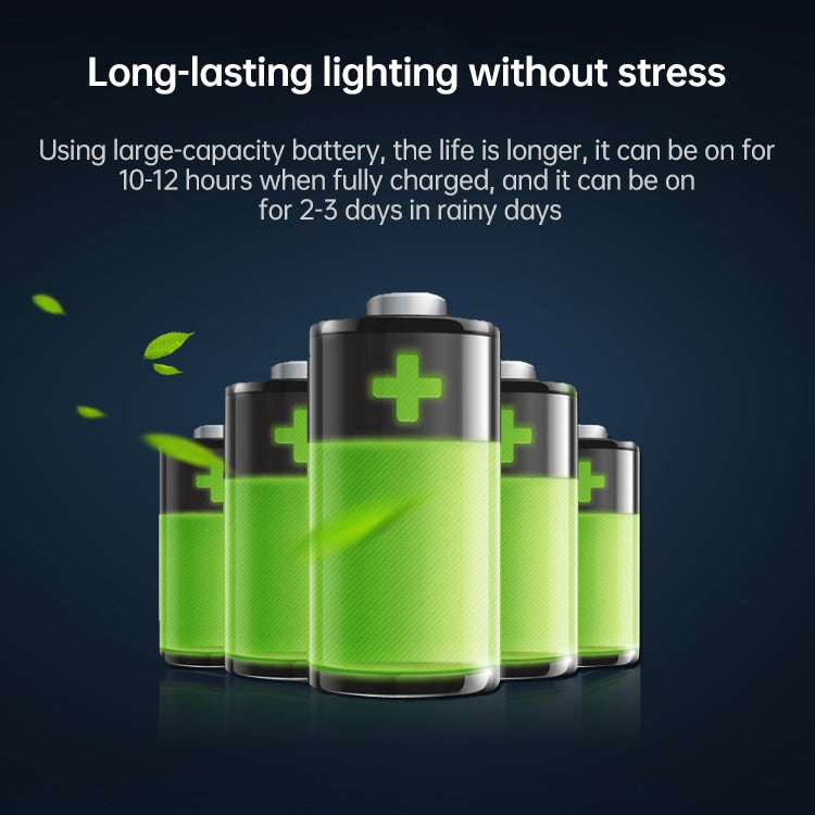 300W Solar Garden Flood Light - 734 LEDs Outdoor Waterproof Sensor Light