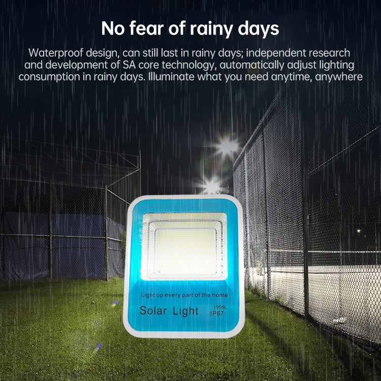 300W Solar Garden Flood Light - 734 LEDs Outdoor Waterproof Sensor Light