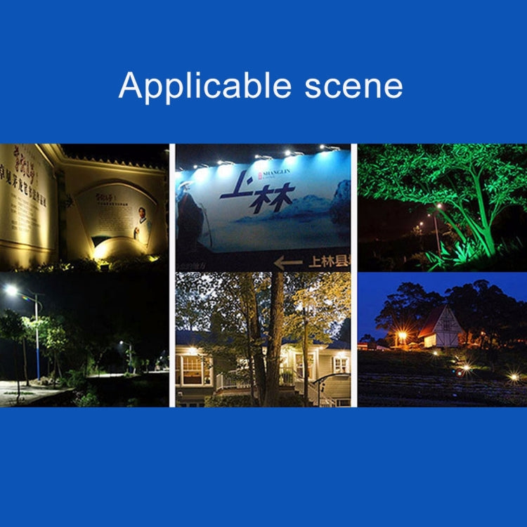 10W 100 LEDs IP67 Waterproof Solar Power Flood Light with Remote Control, 10W - LYDARZ