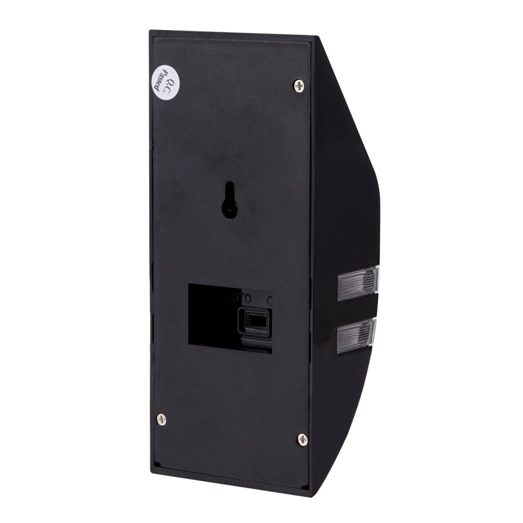Lámpara solar de pared para exteriores de 80 LM, 6000-6500 K, con panel solar de 5 V y 0,5 W y luz blanca de 0,2 W.