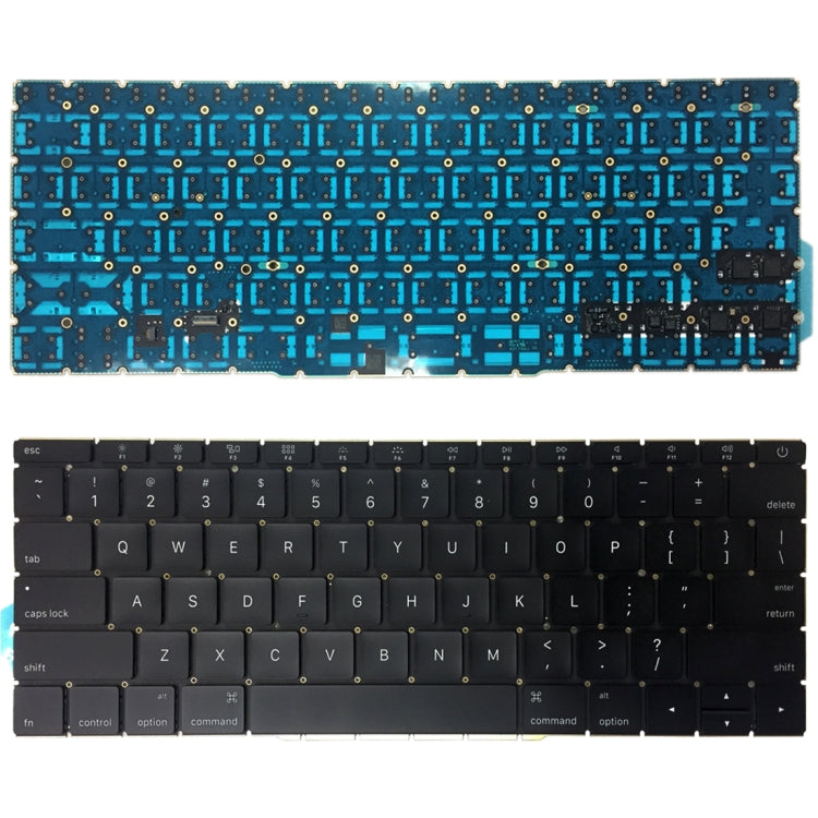 2016-2017 MacBook Pro 13.3" A1708 Keyboard - US Version, High-Quality Replacement for A1708 Models