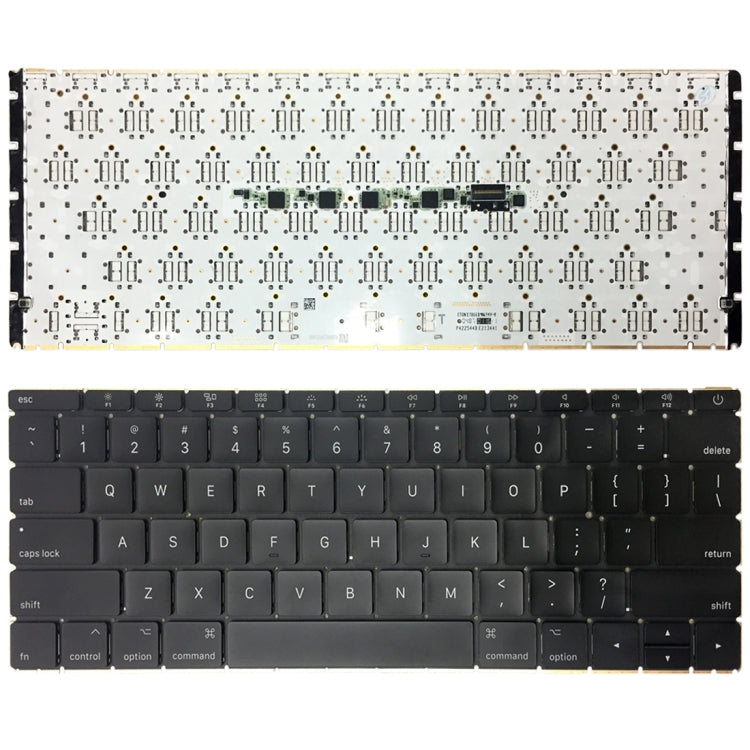 Teclado estadounidense A1534 de doble circuito integrado para MacBook de 12 pulgadas (2016): escritura precisa para modelos 2015-2017