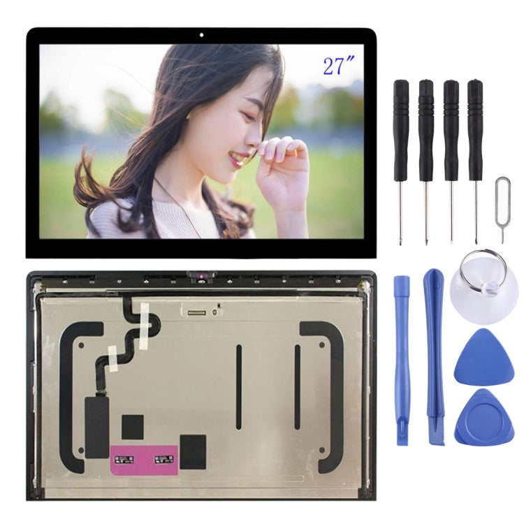 New LCD Screen & Digitizer Assembly for Apple iMac A1419 27" Retina 5K (2017) - Model LM270QQ1, 661-03255 Replacement