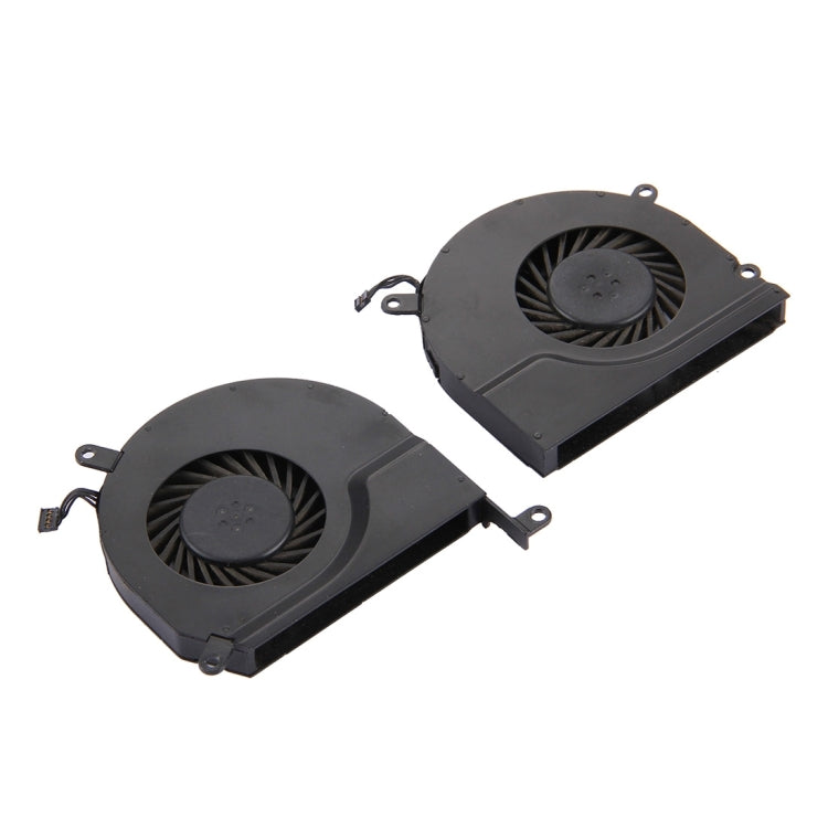 MacBook Pro 15.4" A1286 Cooling Fan Pair (Left + Right) - Compatible with 2009-2011 MB985/MC721/MC371 Models