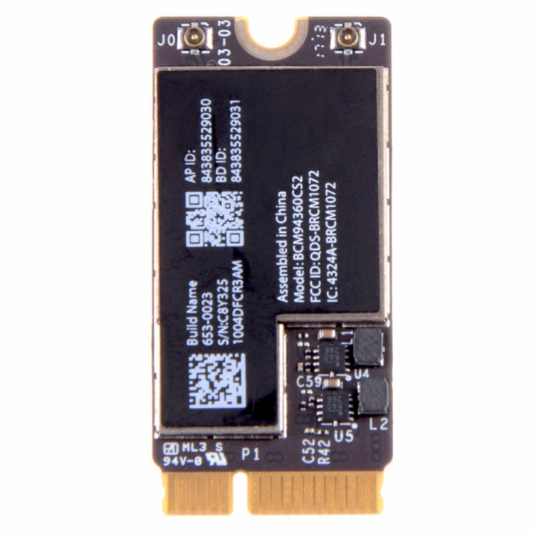 Tarjeta WiFi Bluetooth para MacBook Air A1466 A1465 (2013): mejora la conectividad