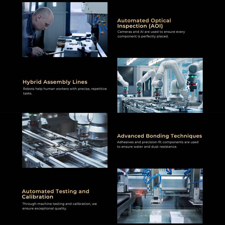 HOTWAV Hyper 7 Rugged 5G Smartphone with 8GB RAM, 256GB Storage, 10800mAh Battery, and 6.6" Display