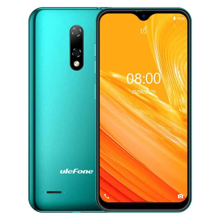Ulefone Note 8 3G, Dual Rear Cameras, Face ID Identification, 5.5 inch, Android 10.0 GO MKT6580 Quad-core, Dual SIM