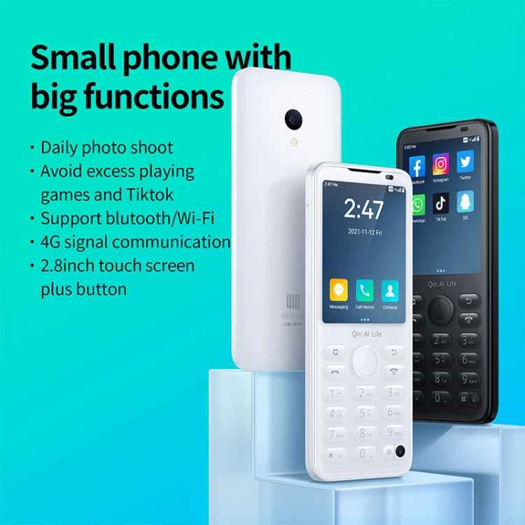 MTK6761 2.8 inch, Android 11 MTK6761 Quad-core up to 2.0GHz, 21 Keys, Network: 4G, 3GB+32GB