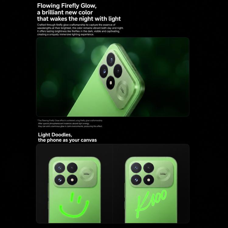 Xiaomi Redmi K100 Pro, 12GB+512GB, 6.59 inch Xiaomi HyperOS 3 Snapdragon 8 Elite V Series Octa Core, NFC, Network: 5G, 12GB+512GB