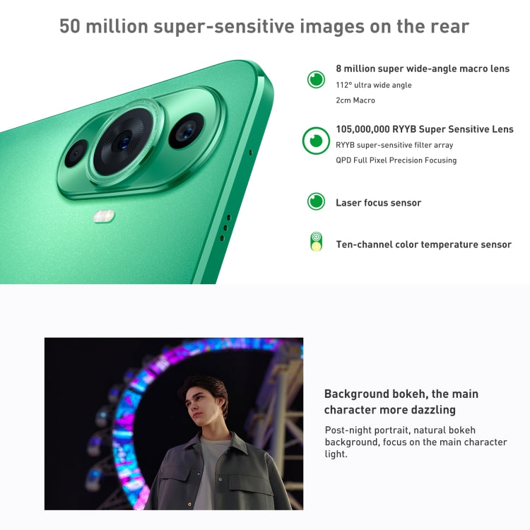 HUAWEI Nnova 11 FOA-AL00 Dual Back Cameras, Screen Fingerprint Identification, 6.7 inch HarmonyOS Qualcomm Snapdragon 778G 4G Octa Core up to 2.4GHz, Network: 4G, OTG, NFC, Not Support Google Play, nova 11 256GB