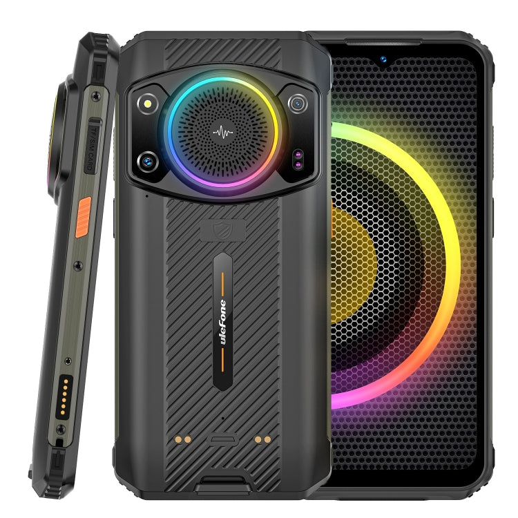 Armor 21 Rugged Smartphone with Dual Cameras, IP68/IP69K Waterproof, 6.58 inch Android 13, Face ID & Fingerprint, MediaTek Helio G99, Global Version