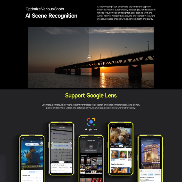 Ulefone Armor X31 Pro 5G, 8GB+256GB, Night Vision, Rugged Phone, 6.56 inch Android 14 MediaTek Dimensity 6300