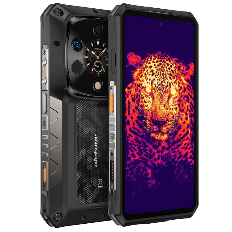 Teléfono resistente Ulefone Armor 28 Ultra Thermal: 16 GB + 1 TB, visión nocturna, 10600 mAh, pantalla de 6,67 pulgadas, Android 14, MediaTek Dimensity 9300+ de ocho núcleos, 5G, NFC
