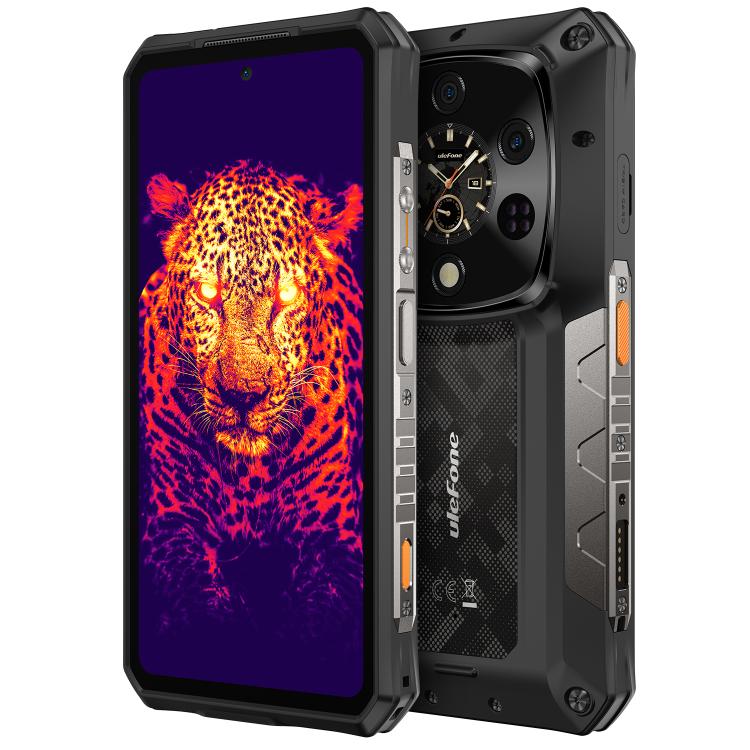 Teléfono resistente Ulefone Armor 28 Ultra Thermal: 16 GB + 1 TB, visión nocturna, 10600 mAh, pantalla de 6,67 pulgadas, Android 14, MediaTek Dimensity 9300+ de ocho núcleos, 5G, NFC