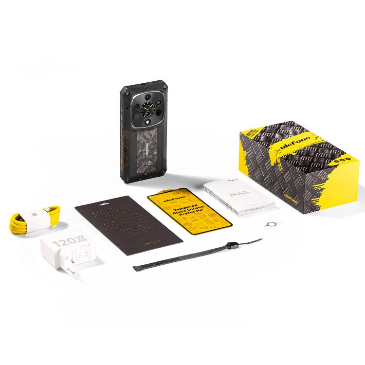 Teléfono resistente Ulefone Armor 28 Ultra Thermal: 16 GB + 1 TB, visión nocturna, 10600 mAh, pantalla de 6,67 pulgadas, Android 14, MediaTek Dimensity 9300+ de ocho núcleos, 5G, NFC