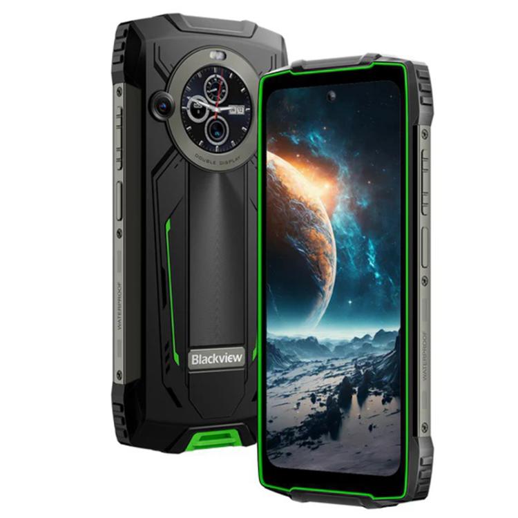 Teléfono robusto Blackview BV8200 de 12 GB + 256 GB, pantalla de 6,5 pulgadas, Android 14, red 4G, NFC