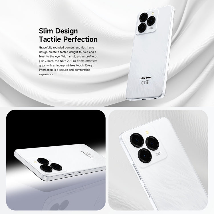 Ulefone Note 20 Pro, 4GB+128GB, Face ID & Side Fingerprint, 6000mAh, 6.75 inch Android 14 Unisoc T606 Octa Core