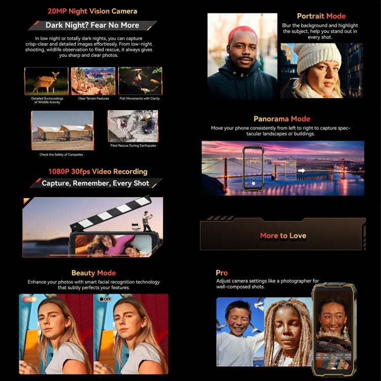 Blackview BV7300 Rugged Phone, 15000 mAh Battery, 6GB+256GB, 6.67 inch Android 14 MediaTek Helio G81