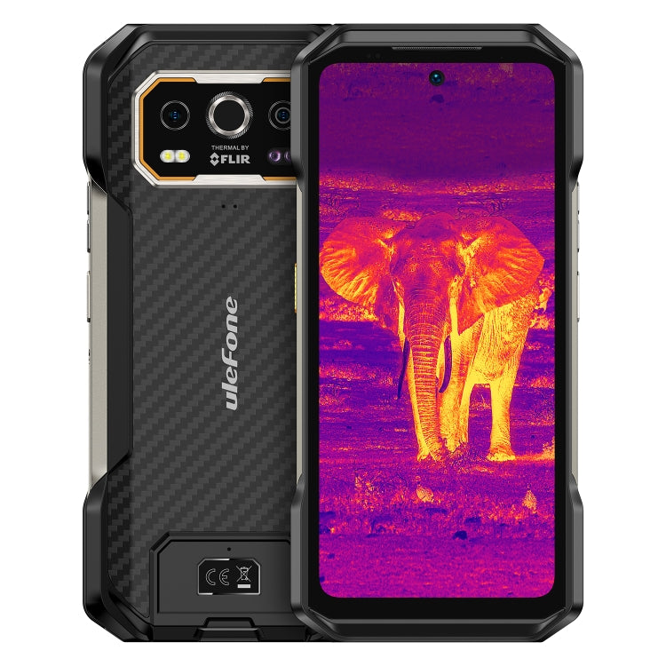 Ulefone Armor 27T Rugged Phone, 12GB+256GB, Thermal Imager, Night Vision, 10600mAh, 6.78 inch Android 14 MediaTek Helio G99