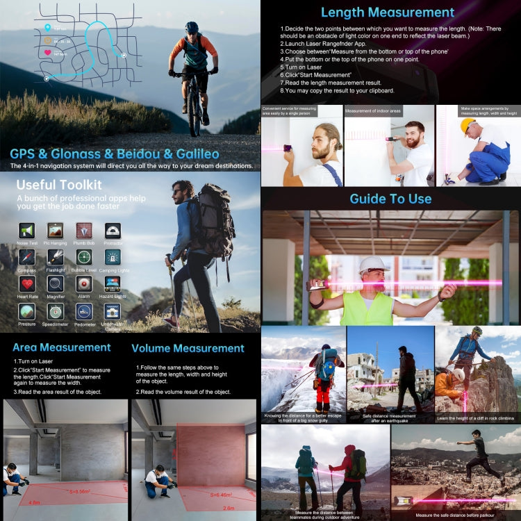 Unihertz Tank 3 / 8849, 16GB+512GB, 200MP Camera, Night Vision, 23800mAh Battery, 6.79 inch Android 13 Dimensity 8200 Octa Corer