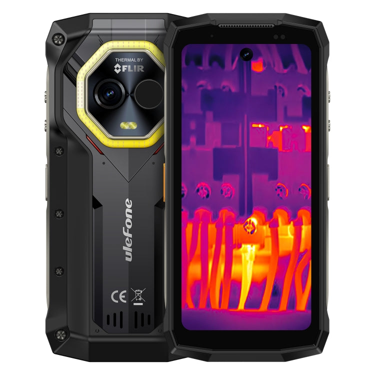 Ulefone Armor Mini 20T Pro 5G, Thermal Imaging, 8GB+256GB, IP68/IP69K Rugged Phone, 4.7 inch Android 14 MediaTek Dimensity 6300