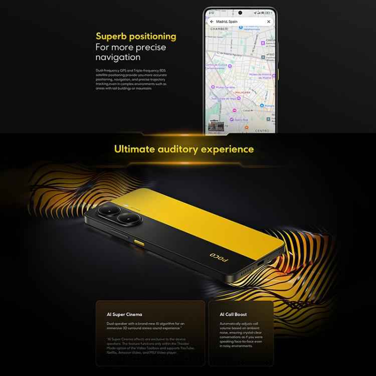 Xiaomi POCO X7 Pro 5G Global, 12GB+256GB, In-screen Fingerprint, 6.67 inch Xiaomi HyperOS 2 MediaTek Dimensity 8400-Ultra