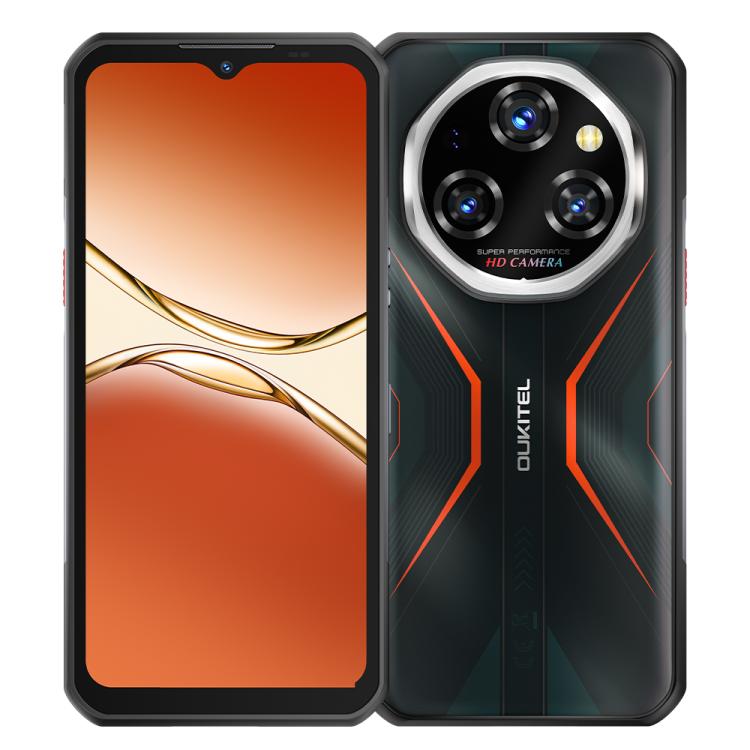 Teléfono robusto Oukitel WP55 5G: 12 GB + 256 GB, cámara de 108 MP, MediaTek Dimensity 7025, NFC, OTG