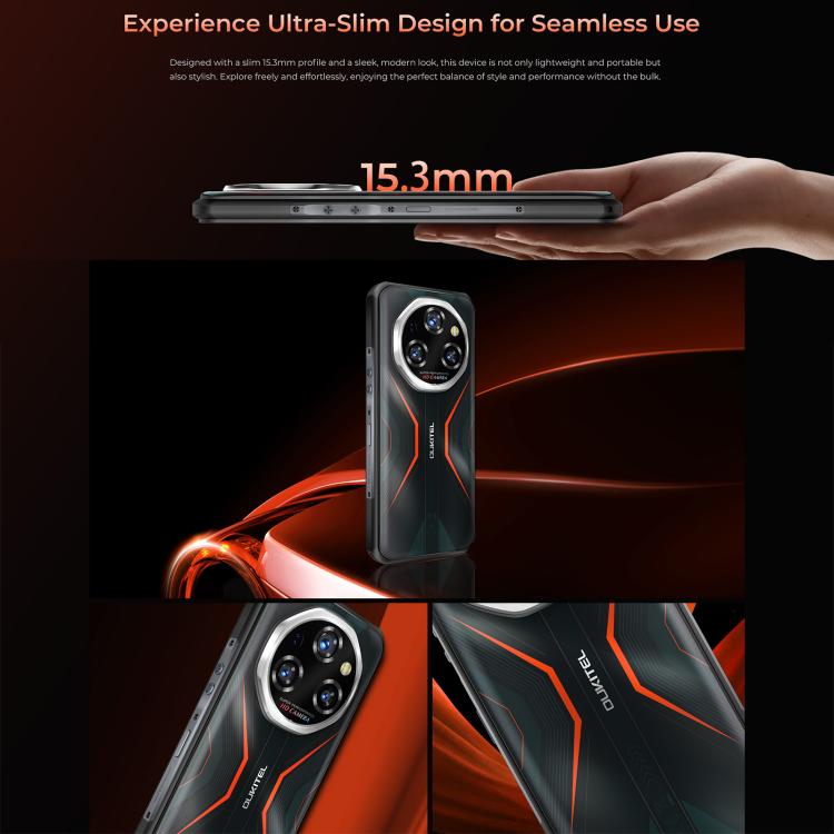 Oukitel WP55 5G Rugged Phone, 12GB+256GB, 108MP Camera, 11000 mAh Battery, 6.6 inch, MediaTek Dimensity 7025