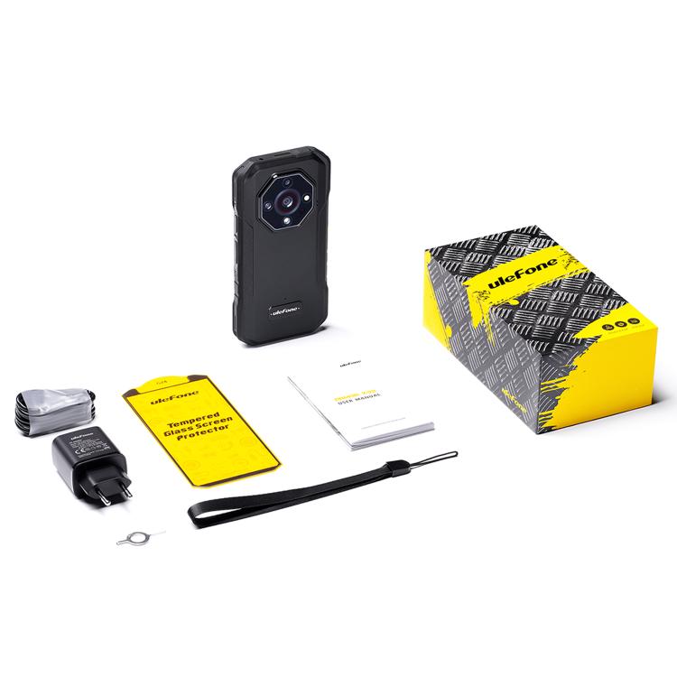 Teléfono robusto Ulefone Armor X32 - 6 GB + 128 GB, visión nocturna, pantalla de 5,65 pulgadas, Android 14, MediaTek Helio G91, 4G, NFC, OTG