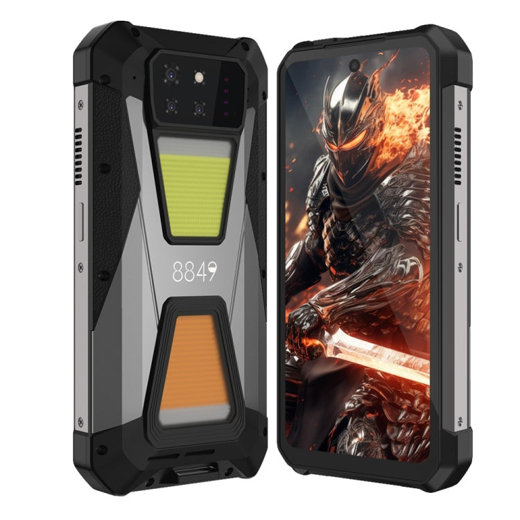 Teléfono robusto Unihertz Tank 3S con proyector de visión nocturna, 12 GB + 256 GB, pantalla de 6,79 pulgadas, Android 14, red 5G, procesador Dimensity 8200 de ocho núcleos