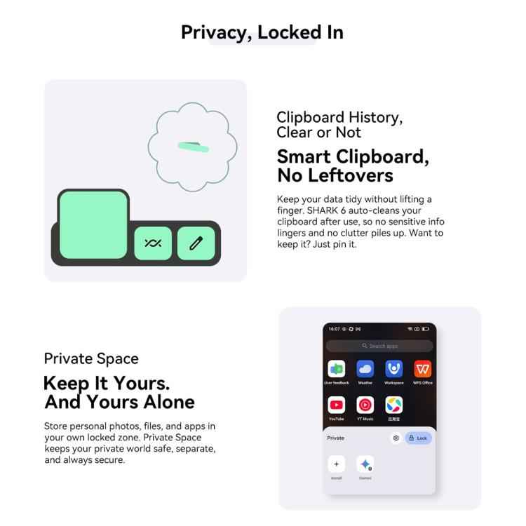 Blackview SHARK 6 5G, 4GB+128GB, 6.88 inch, 120Hz Display, Android 15 Unisoc UMS9620 T8100