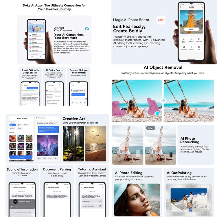 Blackview SHARK 6 5G, 8GB+128GB, 6.88 inch, 120Hz Display, Android 15, Unisoc UMS9620 T8100