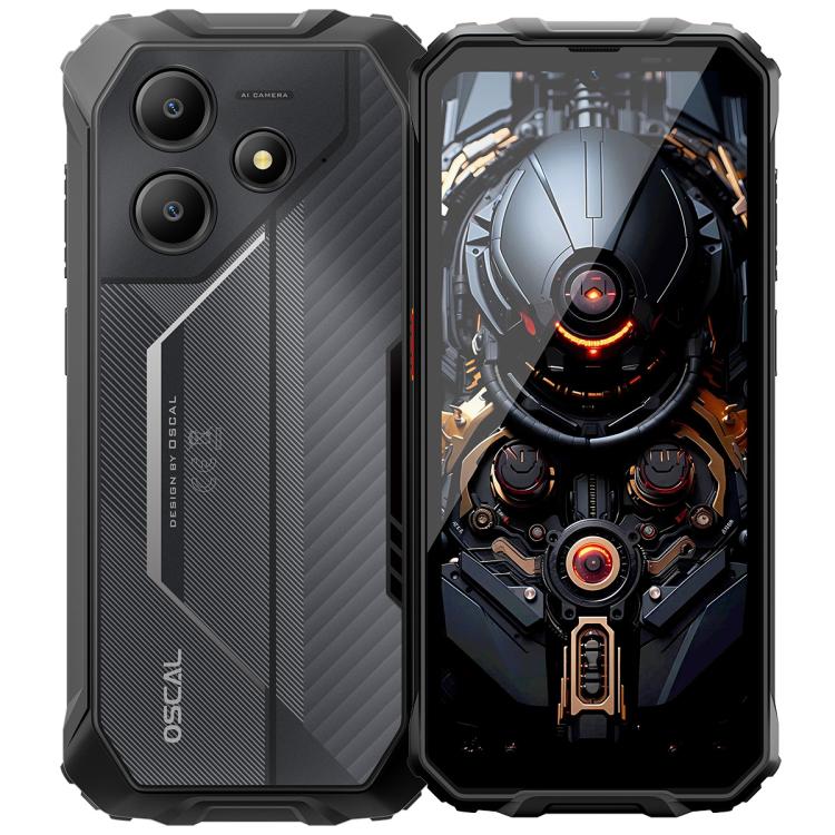 Blackview Oscal Marine 2 - 4 GB de RAM, 64 GB de almacenamiento, 6,56 pulgadas, Android 15, Unisoc UMS9230E T615, 4G, OTG, NFC
