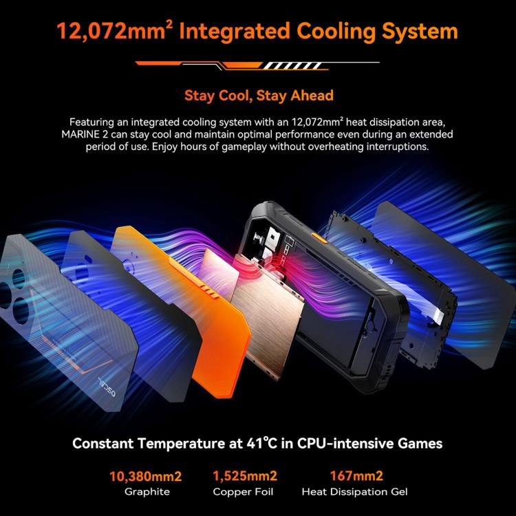 Blackview Oscal Marine 2, 8GB+256GB, 6.56 inch Android 15 Unisoc UMS9230E T615 Octa Core