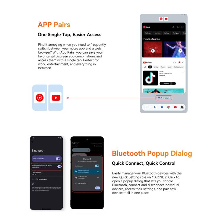Blackview Oscal Marine 2 - 8GB RAM, 256GB Storage, 6.56 inch Display, Android 15, Unisoc UMS9230E T615 Octa Core, 4G Network, OTG, NFC