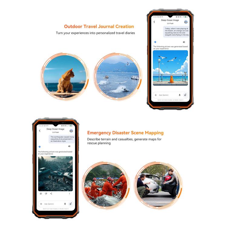 Blackview Oscal Marine 2, 8GB+256GB, 6.56 inch Android 15 Unisoc UMS9230E T615 Octa Core