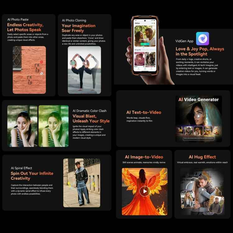 Blackview Oscal Pilot 3 5G Rugged Phone, 12GB+256GB, Night Vision Camera, 7500mAh, 6.56 inch Android 15 MediaTek Dimensity 6300