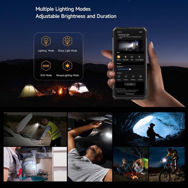 Ulefone Armor 34 Pro, 16GB+512GB, Night Vision, IP68/IP69K Rugged Phone, 6.95 inch Android 15 MediaTek Dimensity 7300 Octa Core, Network: 5G, NFC, OTG, Armor 34 Pro