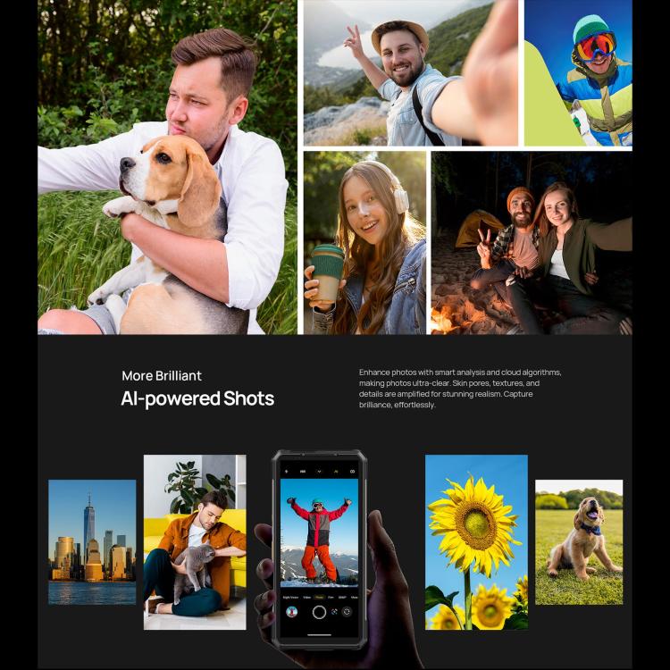 Ulefone Armor 34 Pro, 16GB+512GB, Night Vision, IP68/IP69K Rugged Phone, 6.95 inch Android 15 MediaTek Dimensity 7300 Octa Core, Network: 5G, NFC, OTG, Armor 34 Pro