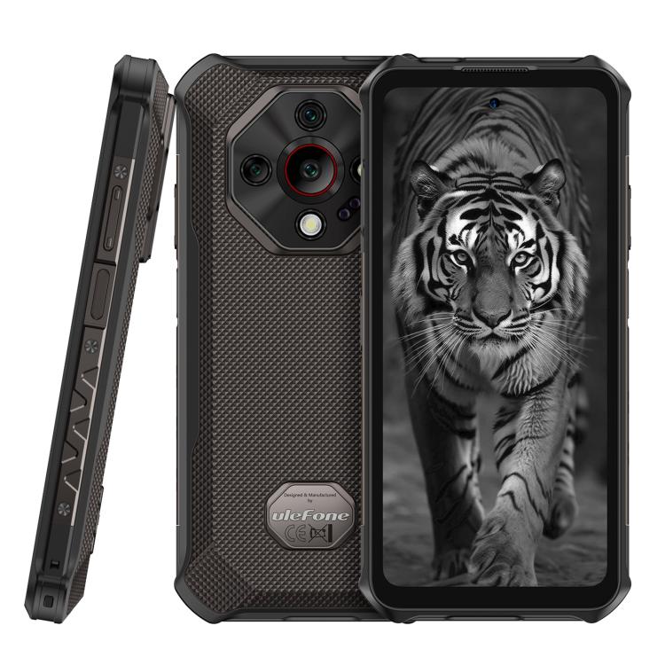 Teléfono robusto Ulefone Armor X16 | 6 GB + 128 GB, visión nocturna, IP68/IP69K, 6,56 pulgadas, Android 15, MediaTek Helio G91, 4G, NFC, OTG