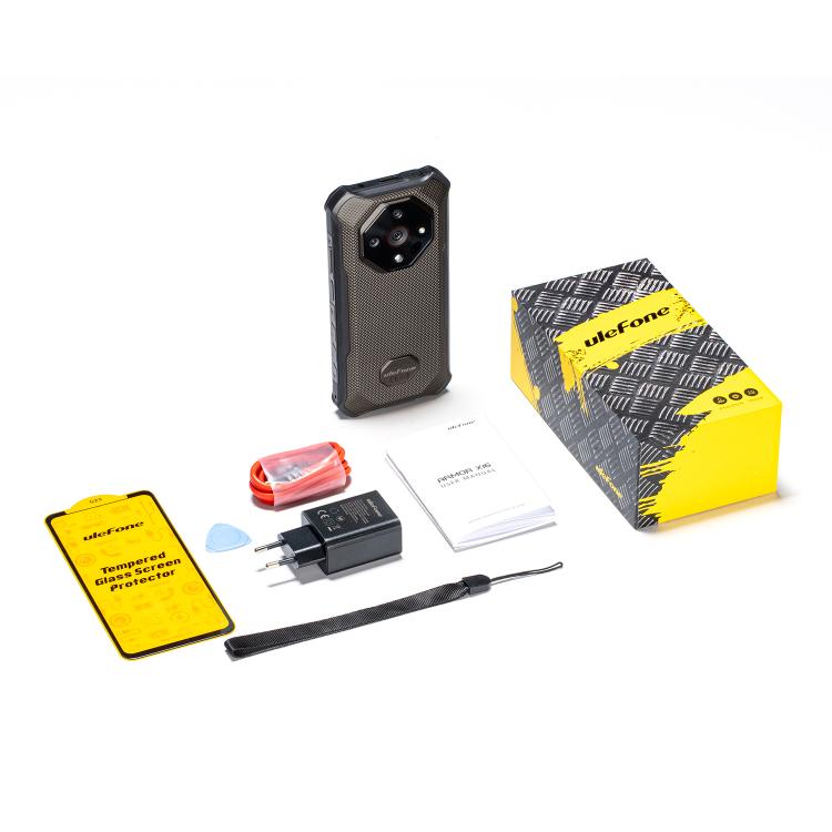 Teléfono robusto Ulefone Armor X16 | 6 GB + 128 GB, visión nocturna, IP68/IP69K, 6,56 pulgadas, Android 15, MediaTek Helio G91, 4G, NFC, OTG
