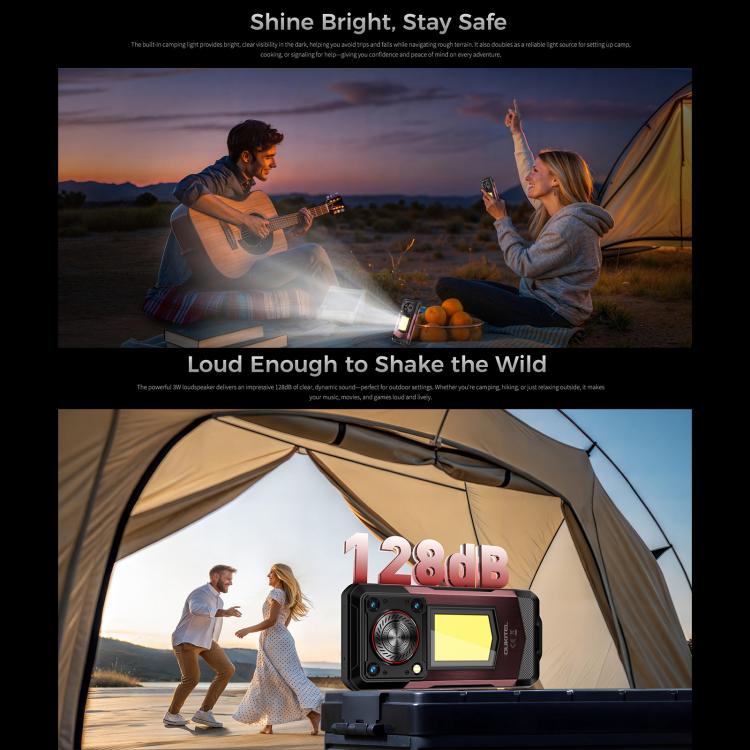 Teléfono robusto Oukitel WP56 5G: 12 GB de RAM, 512 GB de almacenamiento, cámara de 108 MP, pantalla de 6,8", Android 15, red 5G