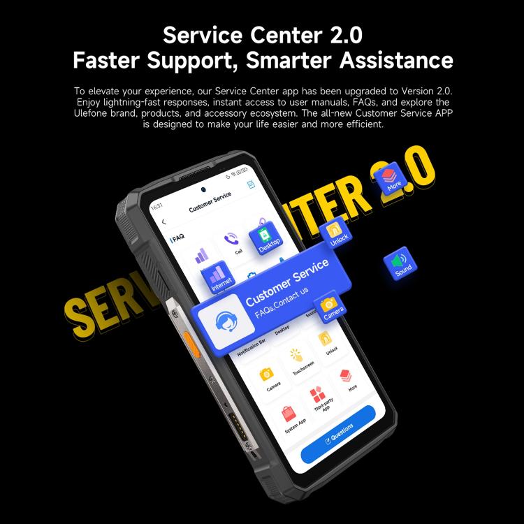 Teléfono robusto Ulefone Armor 33 Pro con 16 GB + 512 GB, visión nocturna, 5G, pantalla dual, Android 14, MediaTek Dimensity 7300X