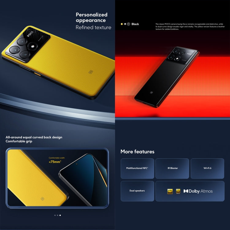 Xiaomi POCO X6 Pro 5G Global, 12GB+512GB, 120Hz 6.67-inch AMOLED display, Xiaomi HyperOS MediaTek Dimensity 8300-Ultra