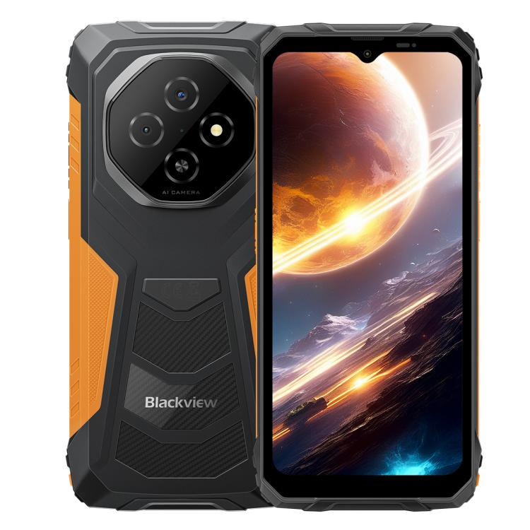 Smartphone Blackview FORT 1 - 6 GB + 256 GB, pantalla de 6,56 pulgadas, Android 15, Unisoc UMS9230E T615 Octa Core, red 4G, OTG, NFC